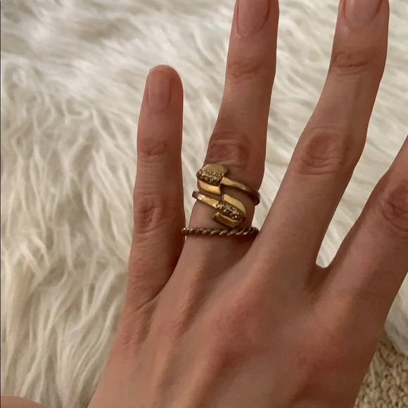 NWT Madewell ring set sz 5 - Picture 3 of 11